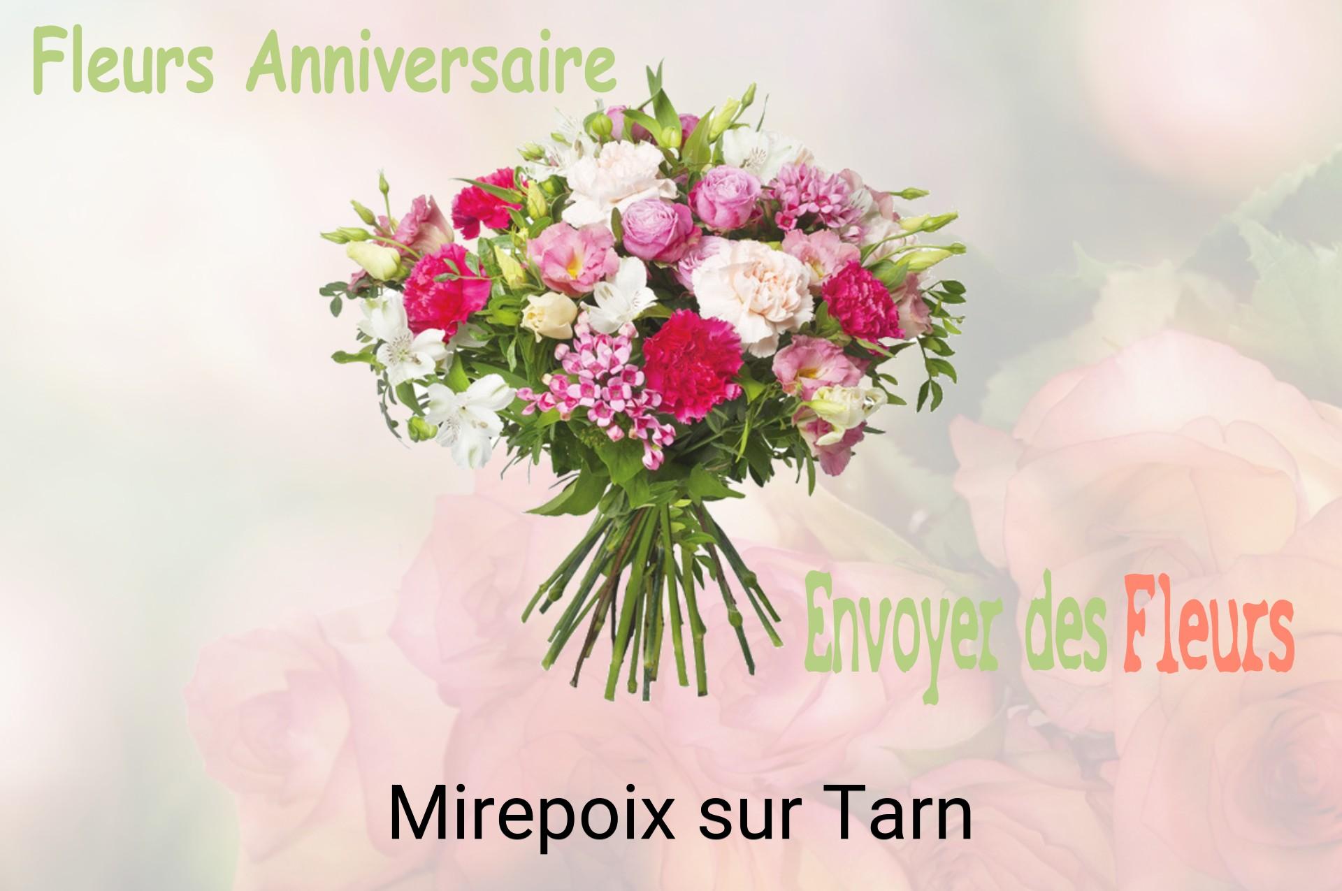 Bouquet de fleurs d’anniversaire livré à Mirepoix-sur-Tarn